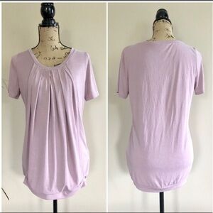 •Hello Miz• pleat front tunic tee